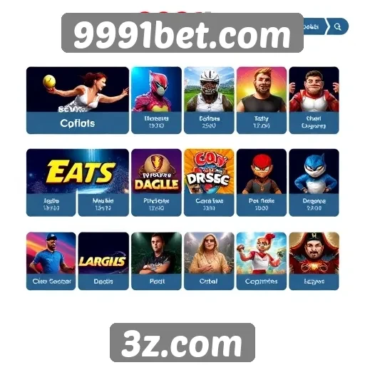 Principais jogos disponíveis no 9991bet.com